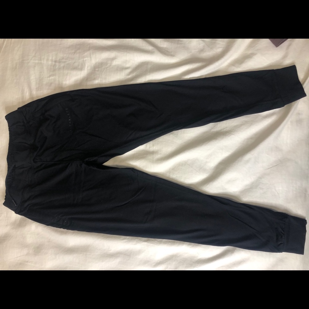 Black Alphalete joggers